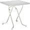 Best Freizeitmöbel Primo stół składany 67x67cm biały (26527000)