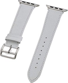 Peter Jäckel Watch Band Leather für Apple Watch (42mm/44mm) weiß