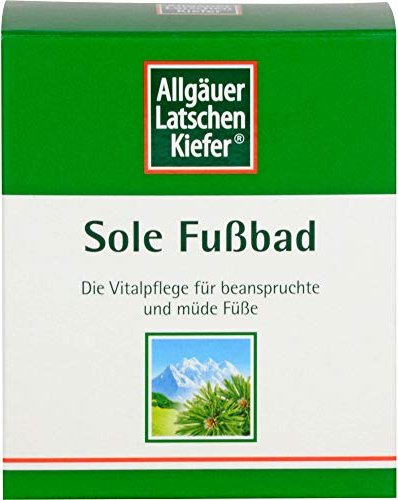 Dr. Theiss Allgäuer Latschenkiefer Sole Fußbad, 100g (10x 10g)