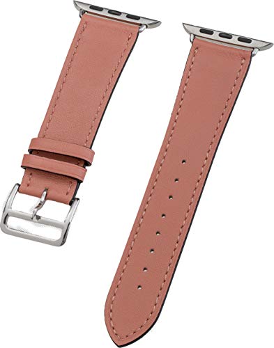 Peter Jäckel Watch Band Leather für Apple Watch (42mm/44mm) orange