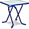 Best Freizeitmöbel Primo stół składany 67x67cm niebieski (26527020)