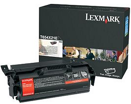 Lexmark Toner T654X21E schwarz extra hohe Kapazität