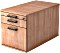 Hammerbacher Solid Container VTC20, Streifengriff, Nussbaum, Rollcontainer (VTC20/N/N/SG)
