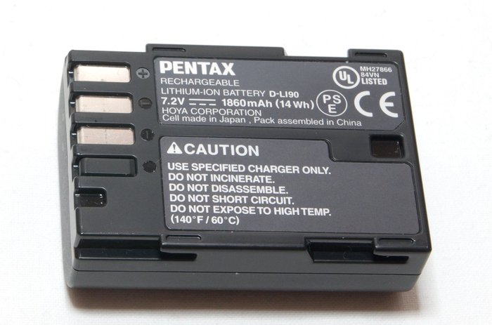 Pentax D-LI90 akumulator Li-Ion