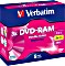Verbatim DVD-RAM double sided 9.4GB 3x, 5er Jewelcase (43493)