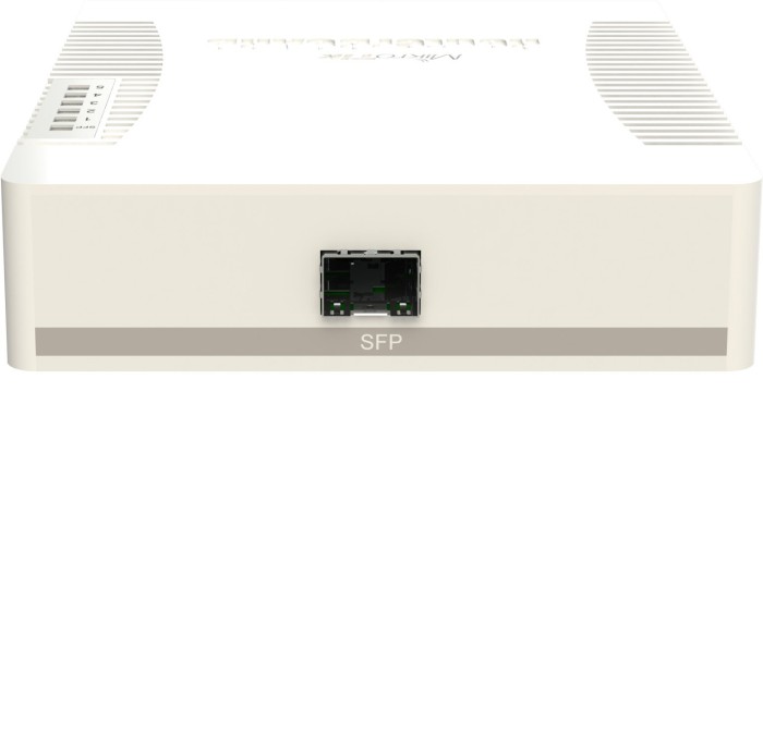 MikroTik RouterBOARD RB260 Desktop Gigabit Managed Switch, 5x RJ-45, 1x SFP, PoE PD/PoE