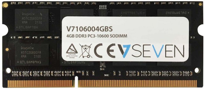 V7 SO-DIMM 4GB, DDR3-1333, CL9