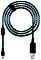 Lioncast Ladekabel für Controller der PS4 4m schwarz/blau (PS4)
