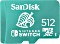 SanDisk Nintendo Switch R100/W90 microSDXC 512GB, UHS-I U3, Class 10 (SDSQXAO-512G-GNCZN)