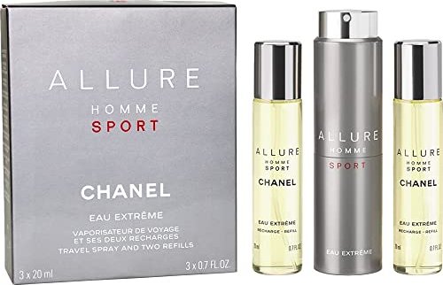 Chanel Allure Homme Sport Extreme 3x EdT 20ml zestaw zapachowy