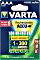 Varta Recharge Accu Power Micro AAA NiMH 1000mAh, 4er-Pack (05703-301-404)