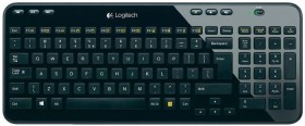 Logitech K360 Wireless Keyboard Black Glamour, USB, DE (920-003056)