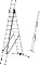 Hailo Profilot aluminum 3-piece. telescope-multipurpose ladder 3x 12 stages (9312-501)