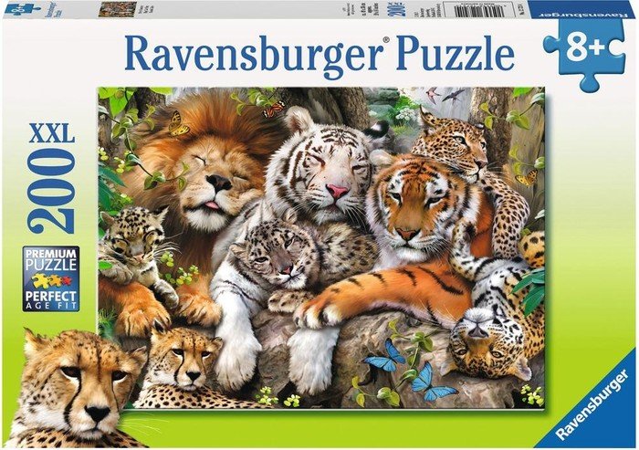 Ravensburger Puzzle Schmusende Raubkatzen