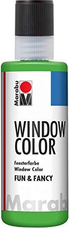 Marabu Window Color fun & fancy hellgrün 062, Glas/Porzellan, 80ml