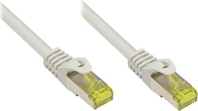 Good Connections RNS Patchkabel, Cat6a/Cat7, S/FTP, RJ-45/RJ-45, 0.15m, grau