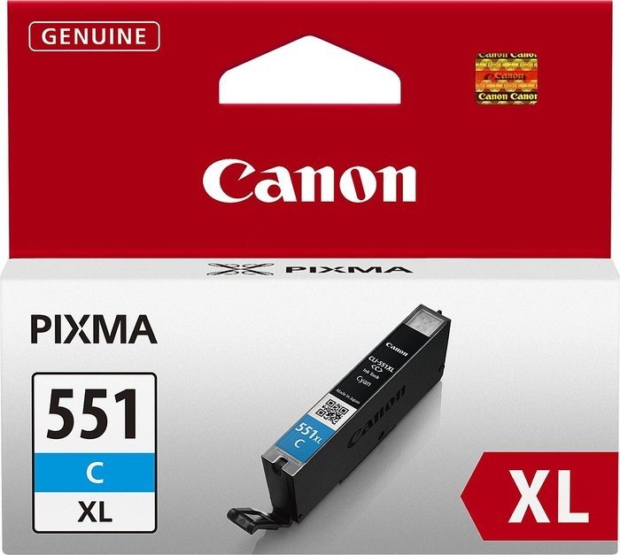 Canon ink CLI-551C XL cyan high capacity
