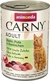animonda Carny Huhn, Pute und Kaninchen 2.4kg (6x400g)