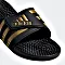 adidas Adissage core black/złoty metaliczny Vorschaubild