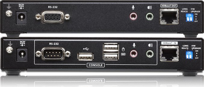 ATEN CE624, USB Dual-DVI HDBaseT 2.0 KVM extender