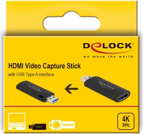 DeLOCK HDMI Video Capture Stick USB-A
