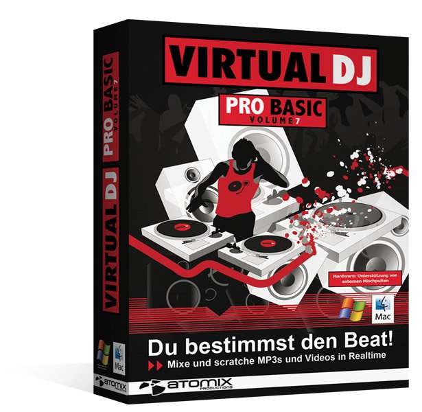 Avanquest Virtual DJ 7 Pro Basic (niemiecki) (PC)