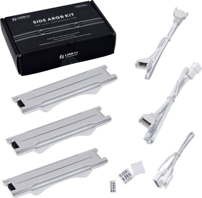 Lian Li Side ARGB Kit für Lian Li Performance Lüfter, weiß, LED-Streifen