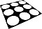 Alphacool SuperNova 1260 zaślepka wentylatora 9x140mm, czarny (26154 / 1020187)