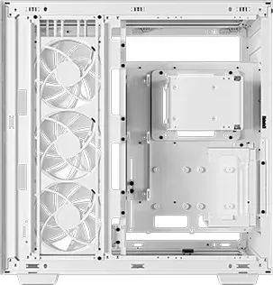 DeepCool CH780 WH, biały, szklane okno