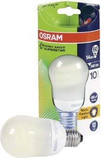 Osram Energiesparlampen, Sockel E27, 14W