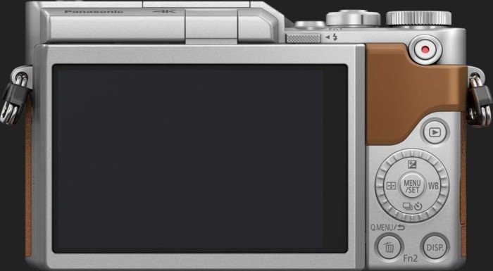 Panasonic Lumix DC-GX800 braun mit Objektiv Lumix G Vario 12-32mm 3.5-5.6 ASPH OIS
