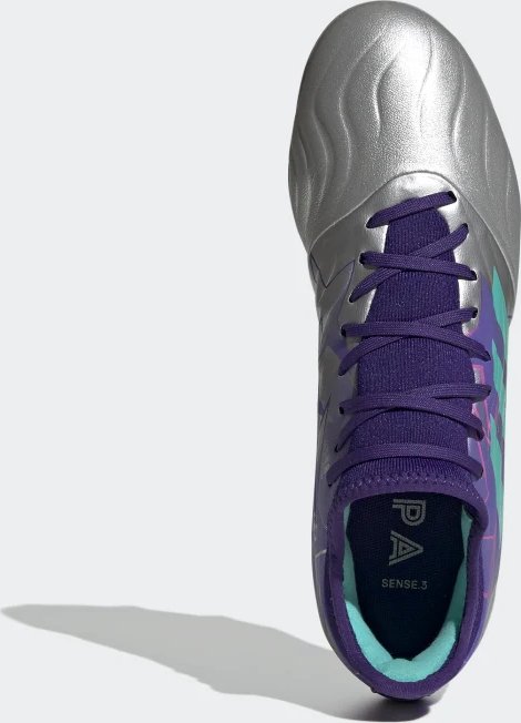adidas Copa Sense.3 FG silver metallic/mint rush/team colleg purple (Herren)