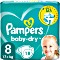 Pampers Baby-Dry Gr.8 Einwegwindel, 17+kg, 18 Stück