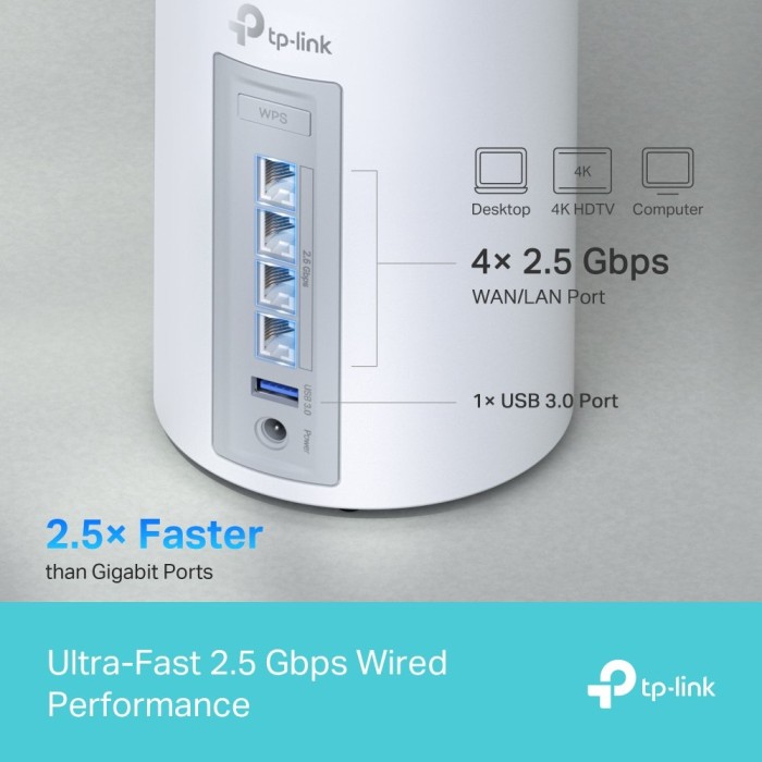 TP-Link Deco BE65, BE9300, Wi-Fi 7, 1er (Deco BE65 (1-Pack))