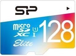 Silicon Power Elite R75/W15 microSDXC 128GB Kit, UHS-I U1, Class 10