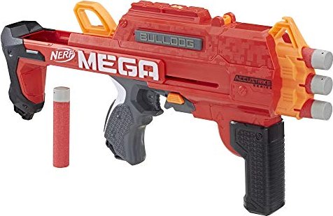 Hasbro Nerf MEGA Bulldog E3057EU4 Gewehr Spielzeugblaster Blaster Spielpistole 