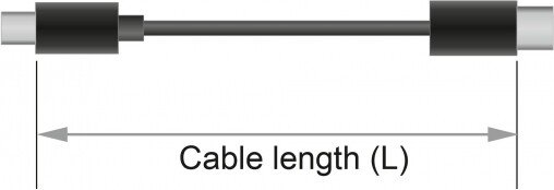 DeLOCK magentyczny przewód USB, USB-A na złącze magnetyczne gniazdko, kabel przejściówka, 1.1m