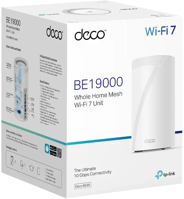 TP-Link Deco BE85, BE19000, Wi-Fi 7, 1er (Deco BE85 (1-Pack))