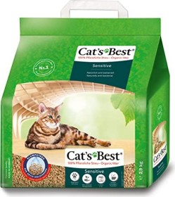 Cat's Best Sensitive Öko-Katzenstreu mit natürlichem Anti-Odeur 8l