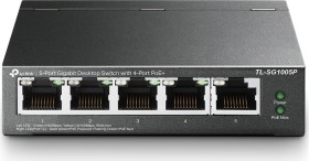 TP-Link TL-SG1000 Desktop Gigabit Switch, 5x RJ-45, PoE