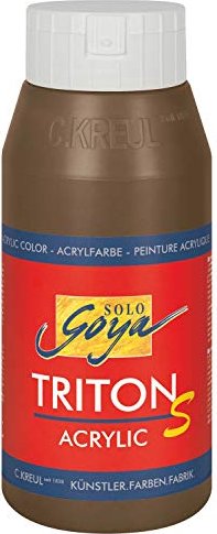 Kreul Solo Goya Triton S Acrylic 750ml, havannabraun