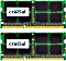 Crucial SO-DIMM Kit 8GB, DDR3L-1866, CL13 (CT2K51264BF186DJ)