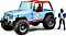 Bruder Profi-Serie Jeep Cross Country Racer blau mit Rennfahrer (02541)