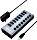 Graugear hub USB, 8x USB-A 3.0, USB-B 3.0 [gniazdko] (G-HUB71-A)