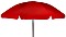 Bo-Camp parasol przeciwsłoneczny 165cm czerwony (7267257)