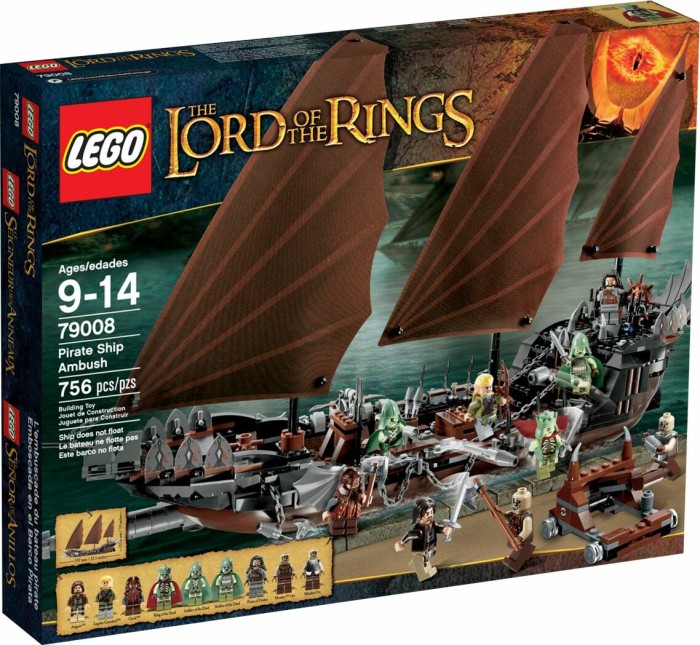 LEGO Der Herr der Ringe - Hinterhalt auf dem Piratenschiff