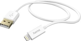Hama Lade-/Datenkabel Apple Lightning/USB-A, 1.5m, weiß