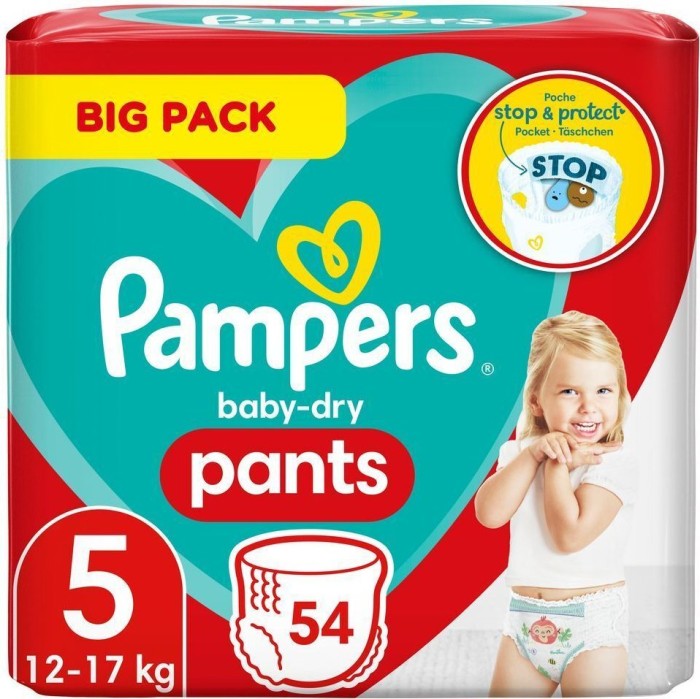 Pampers Baby-Dry pants Gr.5 Einwegwindel, 12-17kg