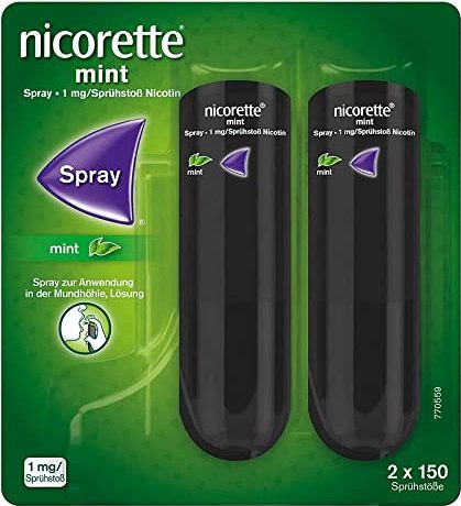 Johnson & Johnson Nicorette Mint 1mg Spray, 26.4ml ab € 43,79