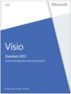Microsoft Visio 2013 Standard, ESD (angielski) (PC)